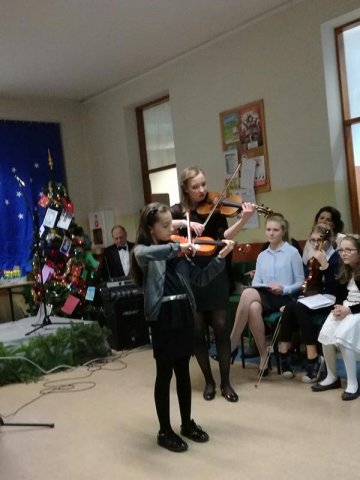 Koncert kolęd w SP1